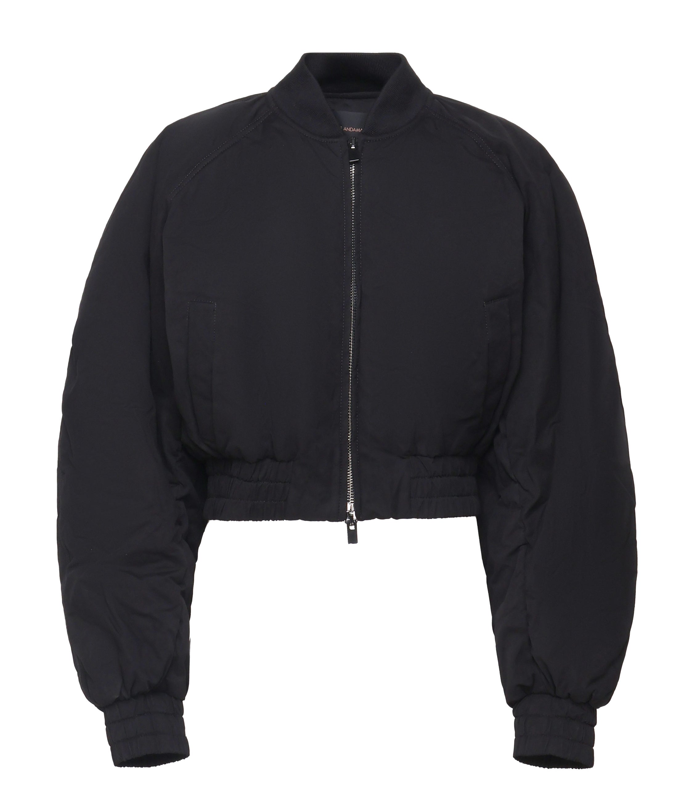 Giacca bomber con maiche a palloncino T162015A TNC171BLACK THE ANDAMANE 