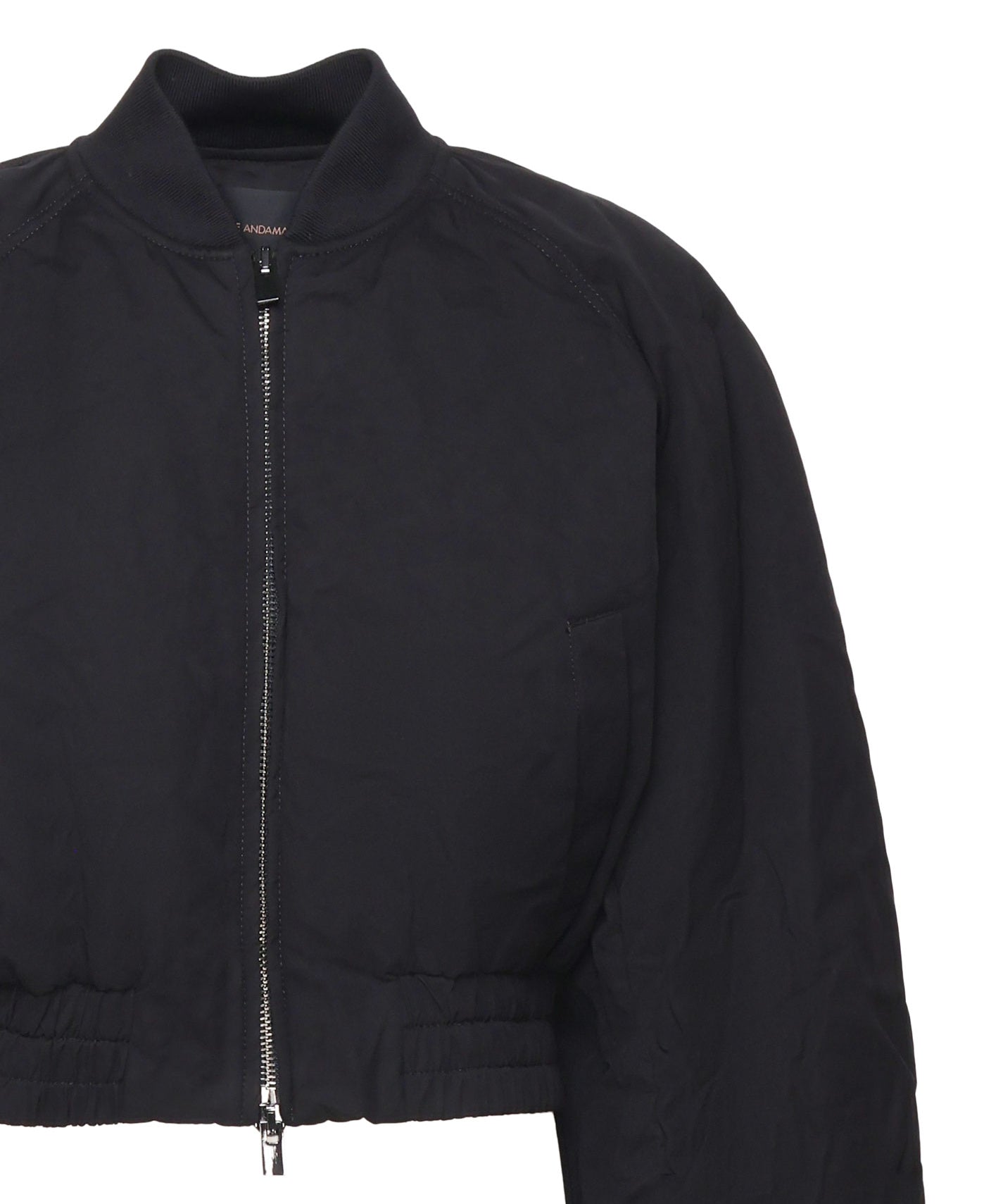 Giacca bomber con maiche a palloncino T162015A TNC171BLACK THE ANDAMANE 