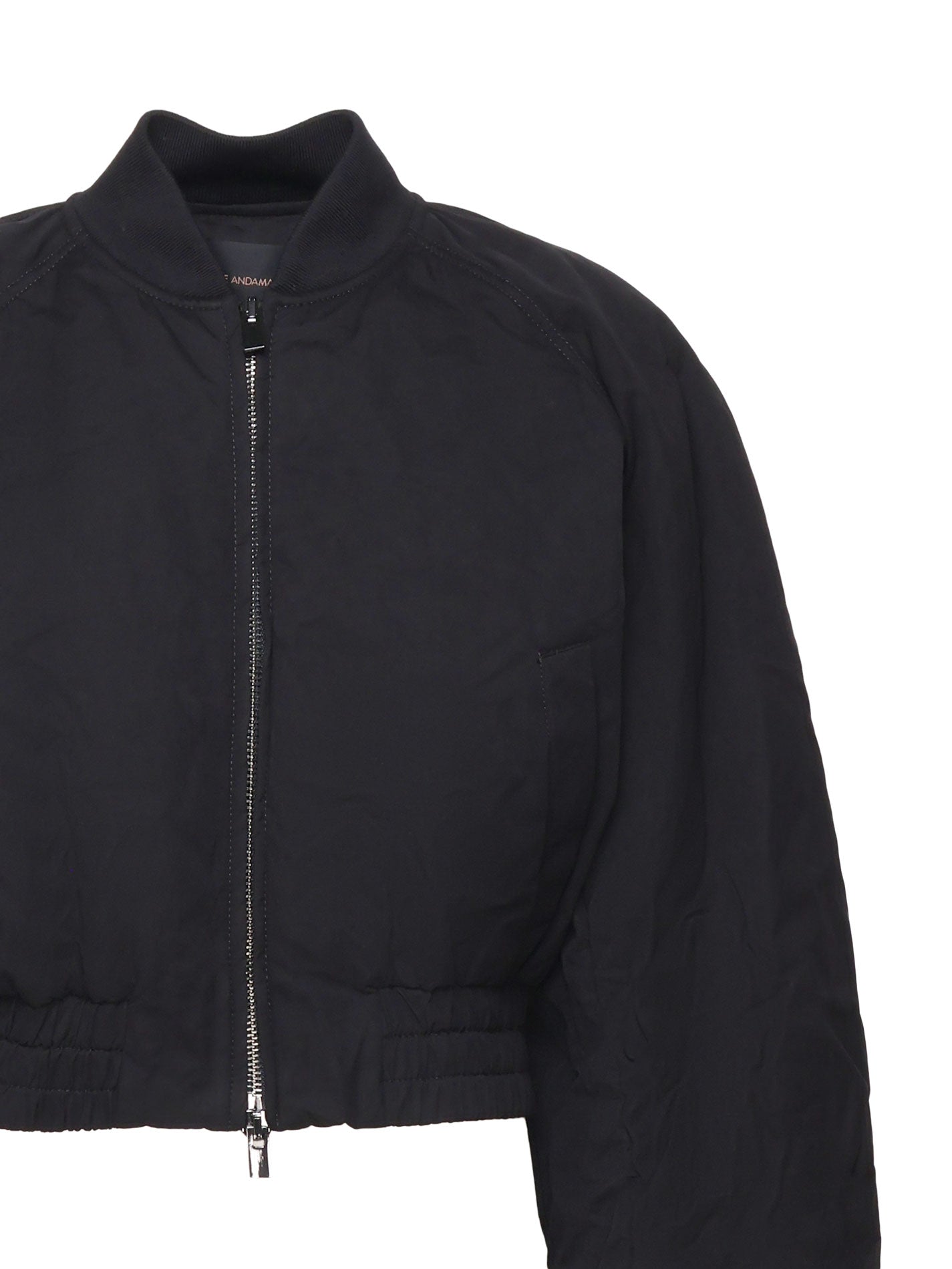 Giacca bomber con maiche a palloncino T162015A TNC171BLACK THE ANDAMANE 