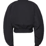 Giacca bomber con maiche a palloncino T162015A TNC171BLACK THE ANDAMANE 