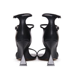 Sandali Grace in pelle 241WS780 L019100 THE Attico 