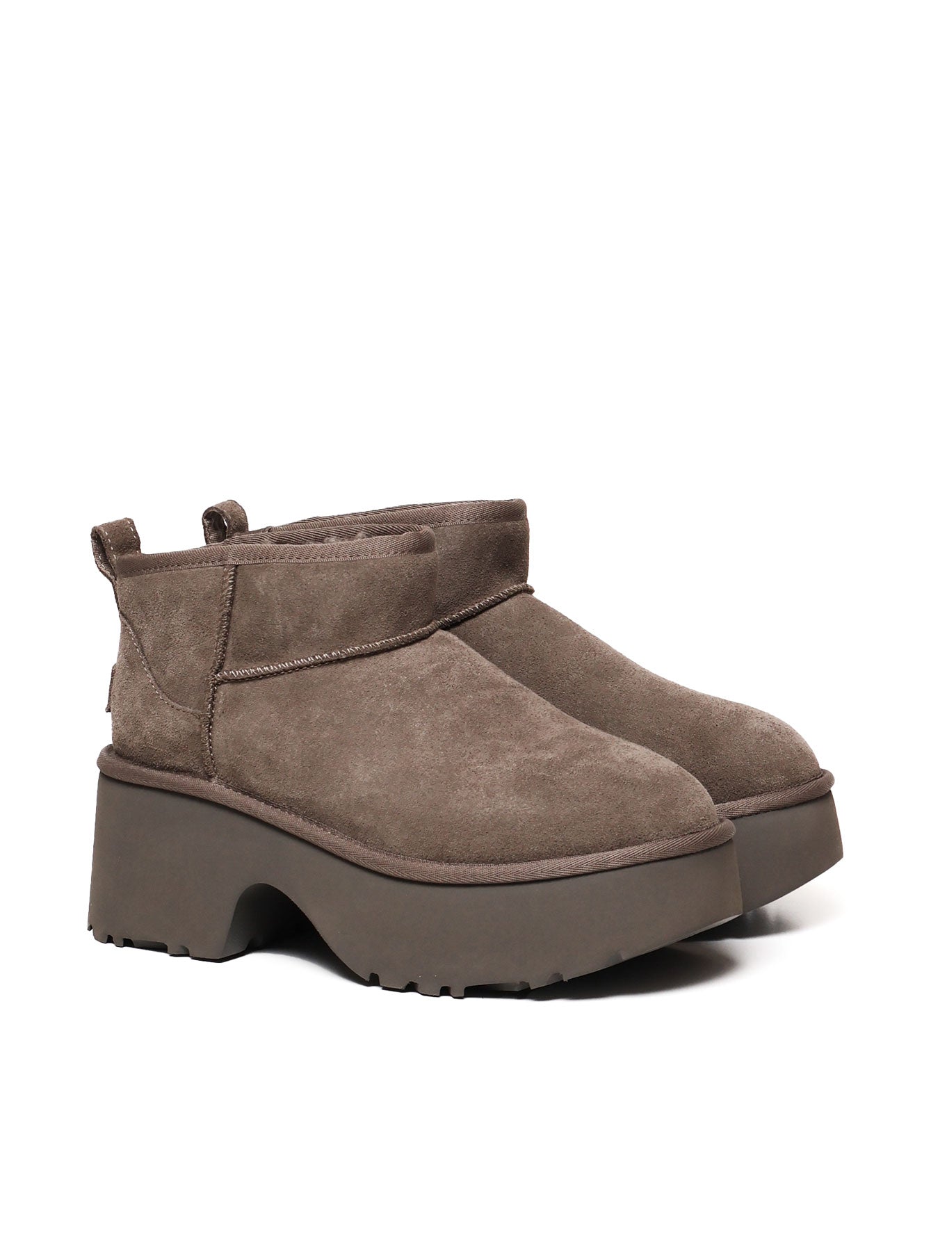Ultra mini new heights boots in suede 1158311 HCK UGG 