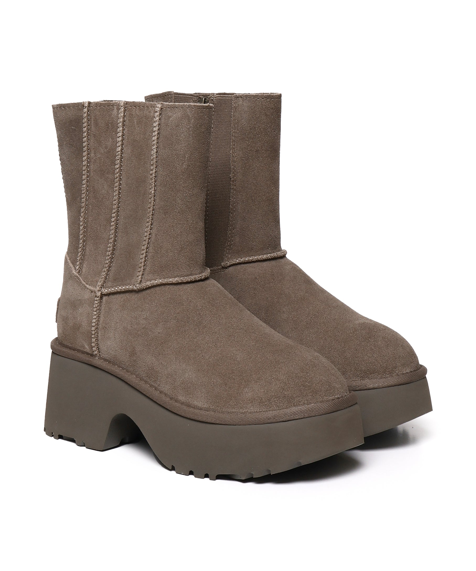 Twin seam new heights boots in suede 1158313 HCK UGG 