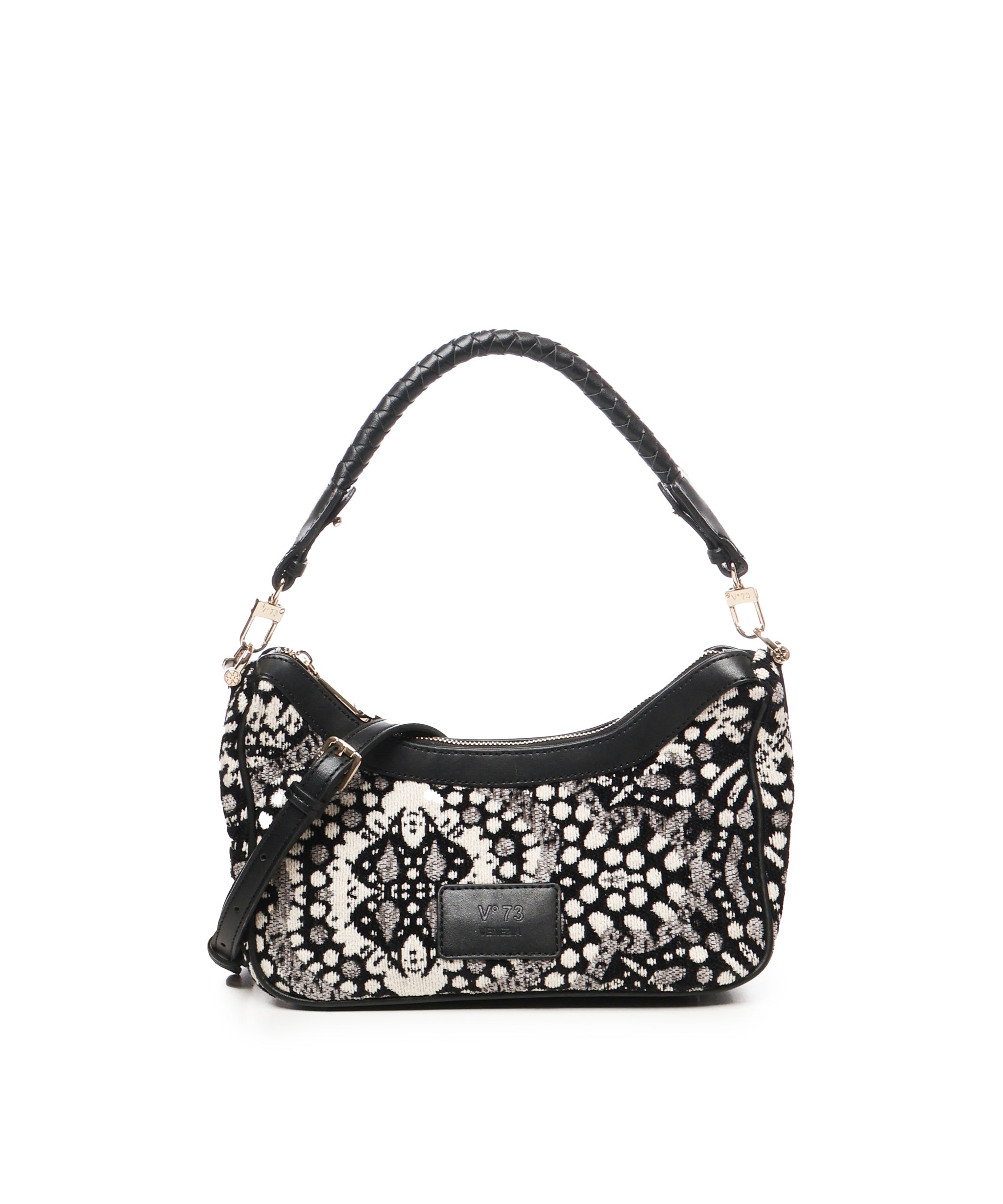 Borsa a spalla Amelia 73BS8BU06 AMELIANERO/MULTICOLOR V° 73 