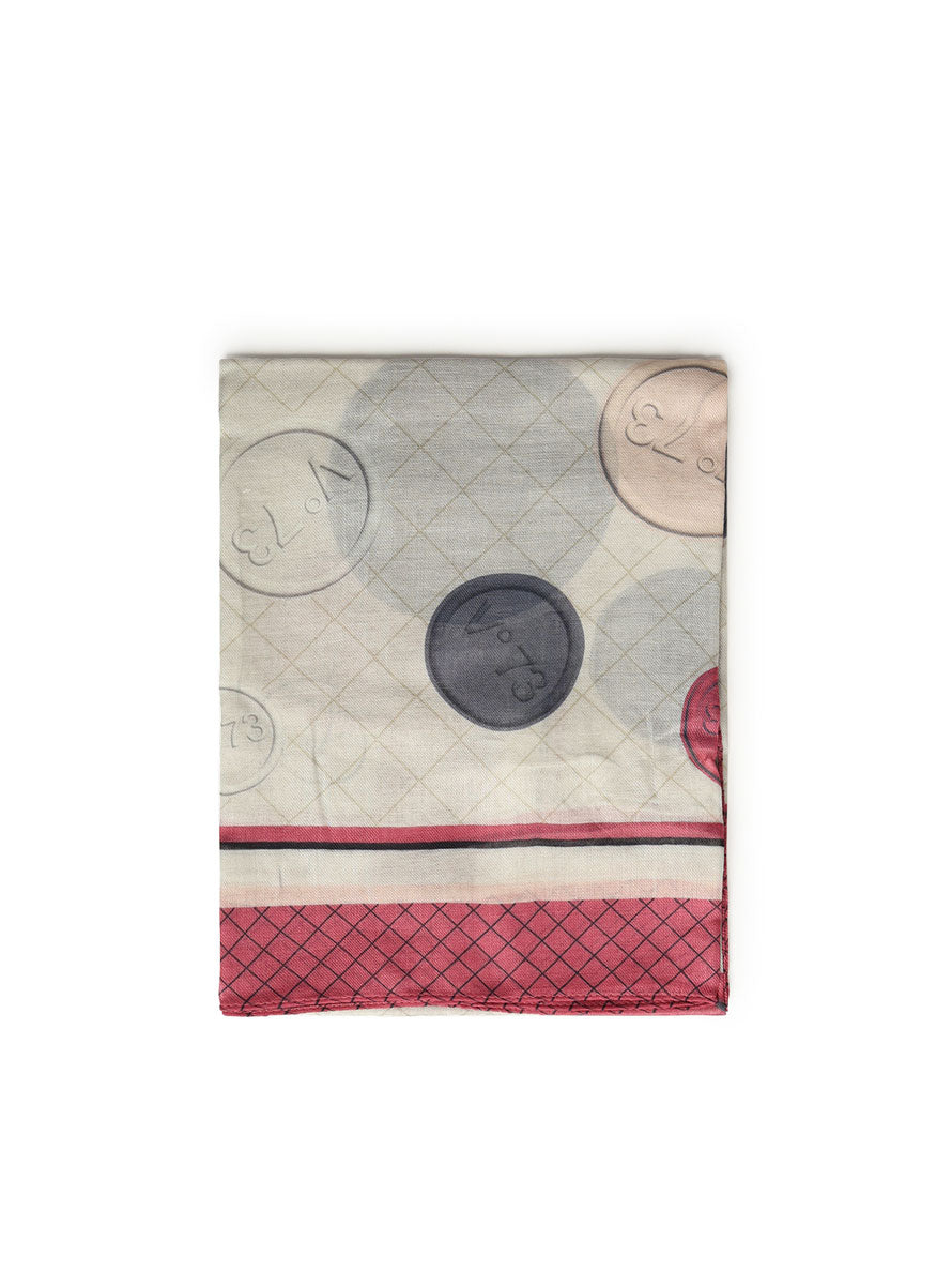 Sciarpa Nellie 73SP8GU02 NELLIEBEIGE/MULTICOLOR V° 73 
