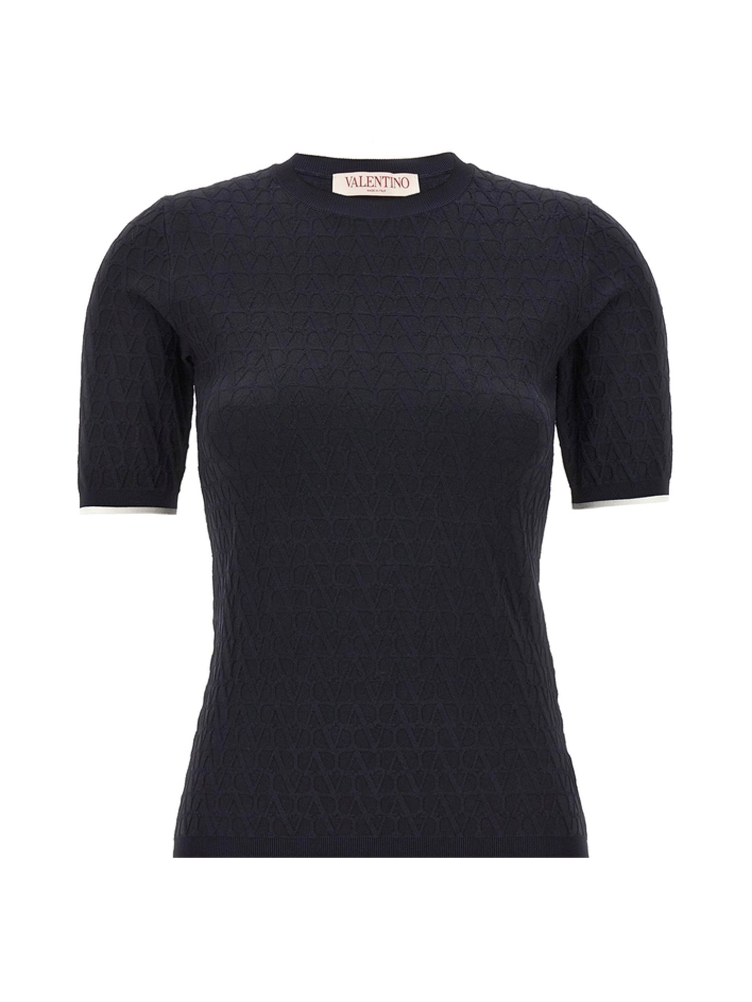 T-shirt elastica aderente 5B3KC58P 8QN671 VALENTINO GARAVANI 