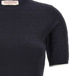 T-shirt elastica aderente 5B3KC58P 8QN671 VALENTINO GARAVANI 