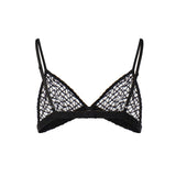 Top bralette logato 5B3UC025 8S50NO VALENTINO GARAVANI 