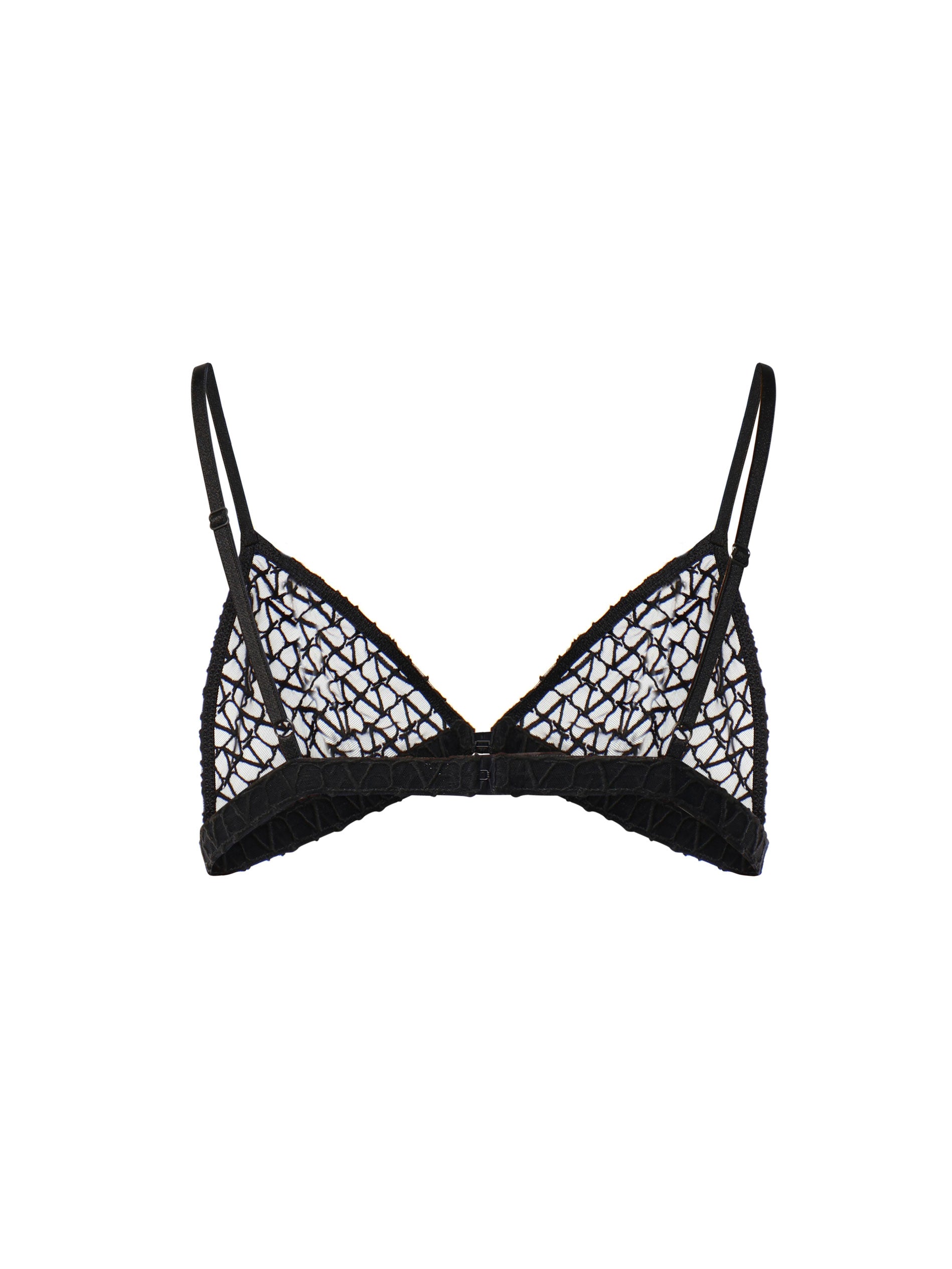 Top bralette logato 5B3UC025 8S50NO VALENTINO GARAVANI 