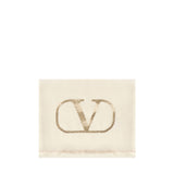 Scialle VLogo Signature in cashmere e seta con logo in lurex 5W2EB107 LMKZYC VALENTINO GARAVANI 