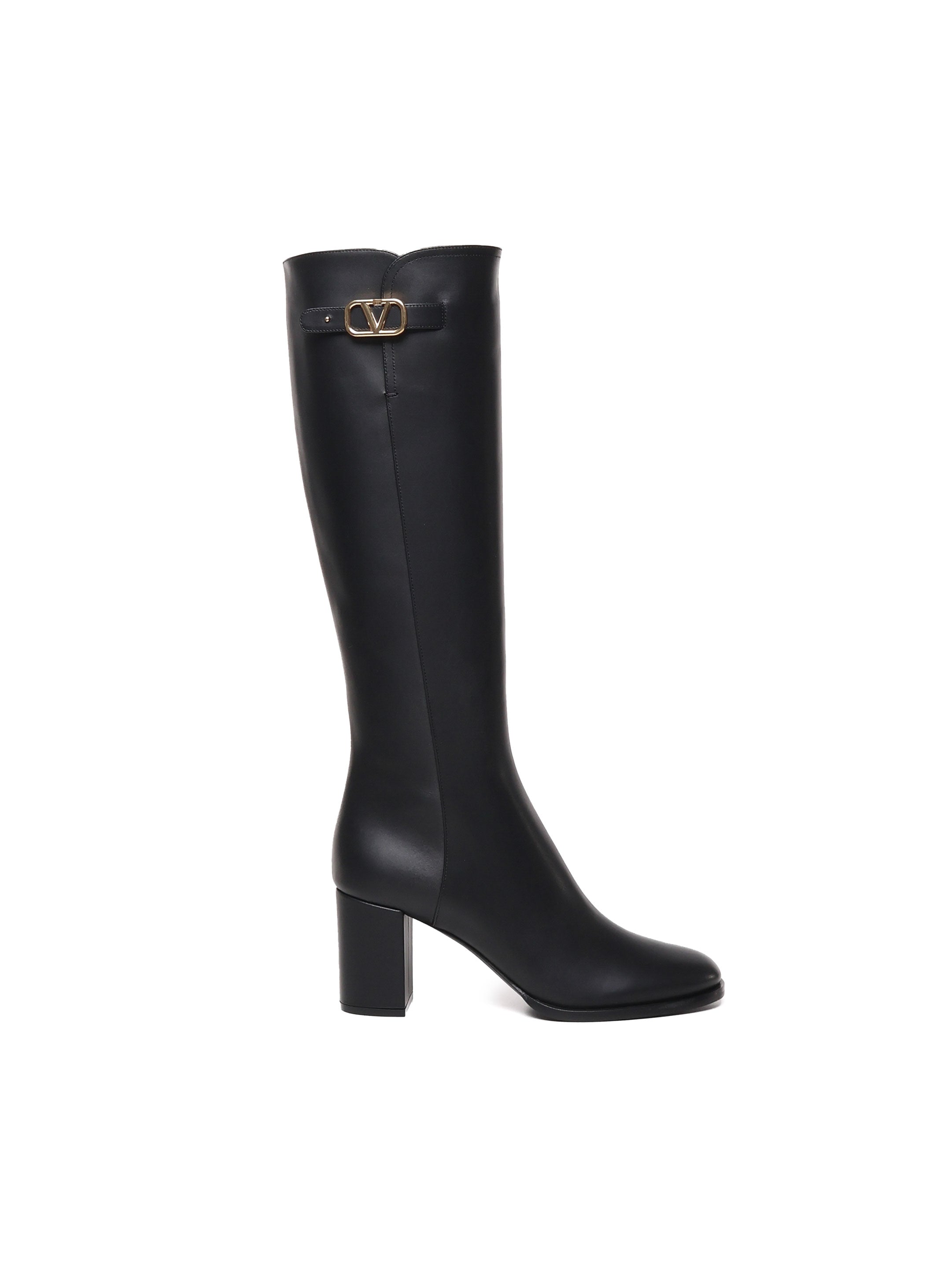 Stivali VLogo Signature in pelle di vitello 5W2S0HY0 DSH0NO VALENTINO GARAVANI 