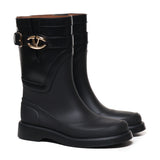 Stivali in pelle Vlogo The bold edition rainboots 5W2S0JU8 HEX0NO VALENTINO GARAVANI 
