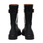 Stivali in pelle Vlogo The bold edition rainboots 5W2S0JU8 HEX0NO VALENTINO GARAVANI 