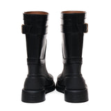 Stivali in pelle Vlogo The bold edition rainboots 5W2S0JU8 HEX0NO VALENTINO GARAVANI 
