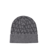Beanie VLogo Signature in lana jacquard 5Y2HB02H MZNMJG VALENTINO GARAVANI 