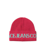 Beanie in maglia con logo 77HAZK40 ZG020T03 VERSACE JEANS COUTURE 
