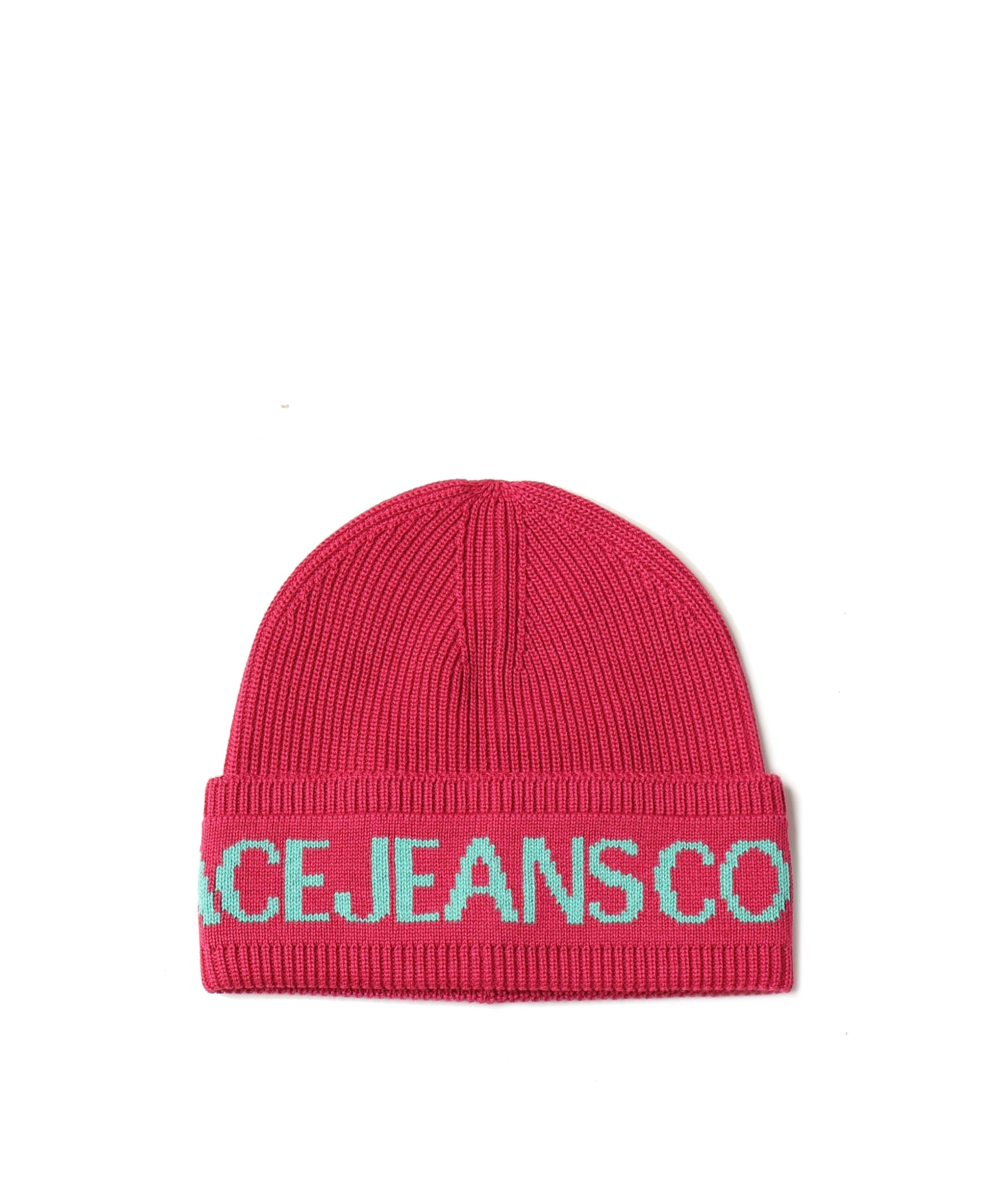 Beanie in maglia con logo 77HAZK40 ZG020T03 VERSACE JEANS COUTURE 