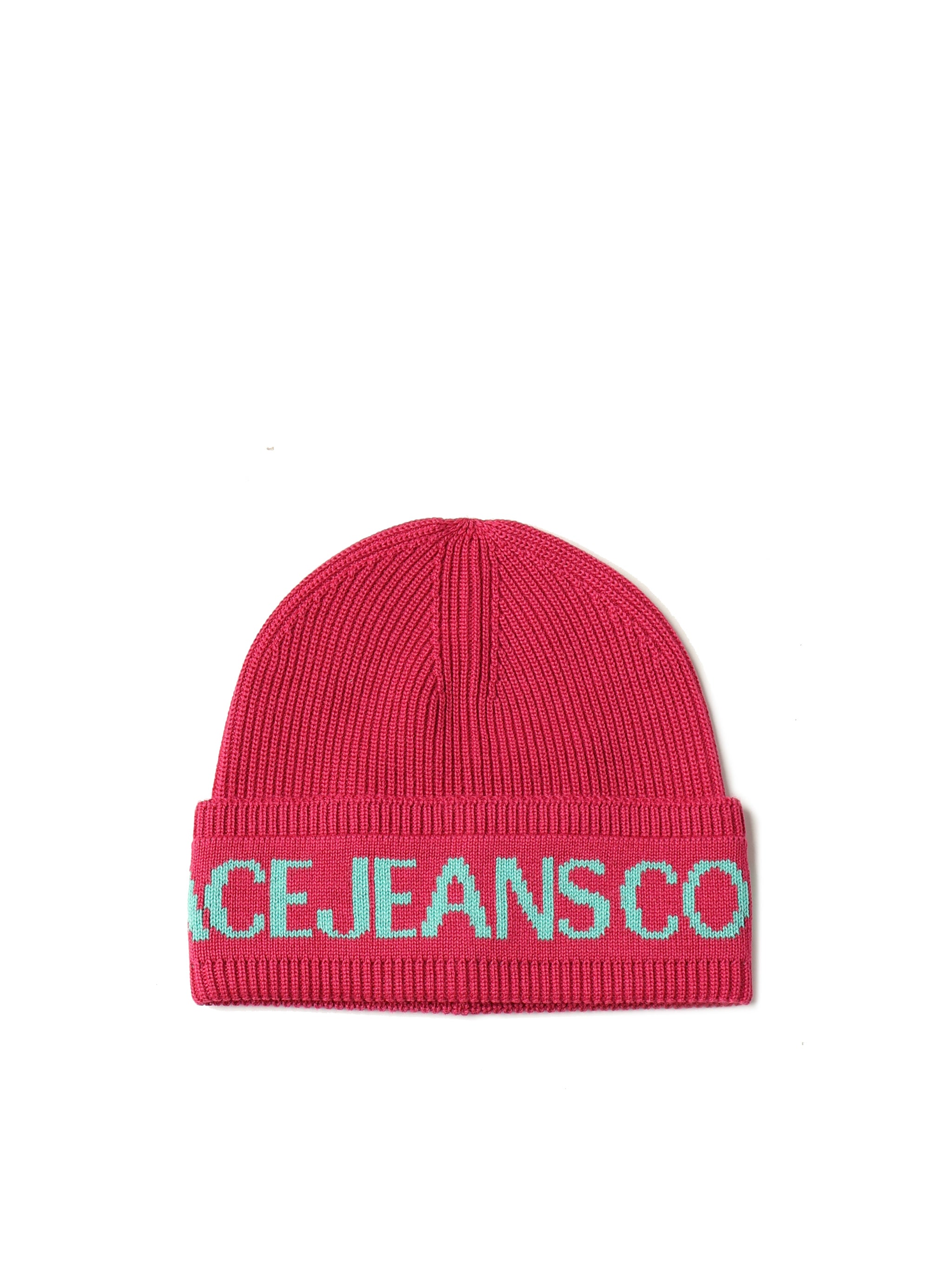 Beanie in maglia con logo 77HAZK40 ZG020T03 VERSACE JEANS COUTURE 