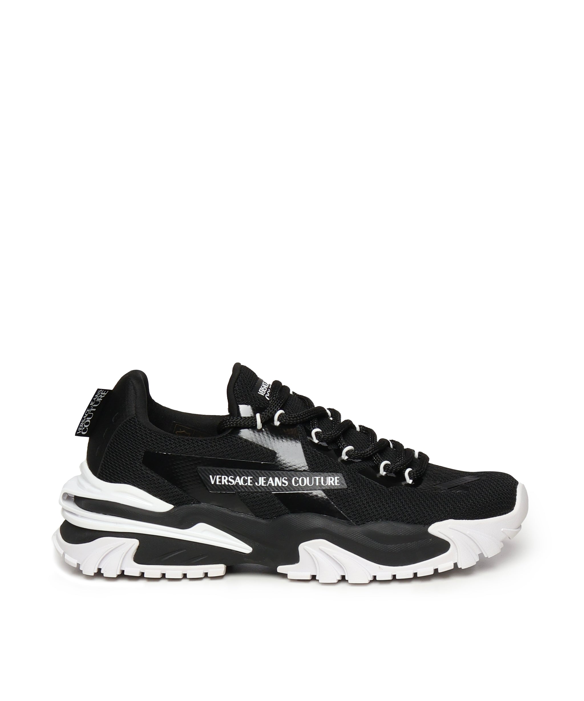 Sneakers bicolore con logo 77YA3SI8 ZS888899 VERSACE JEANS COUTURE 