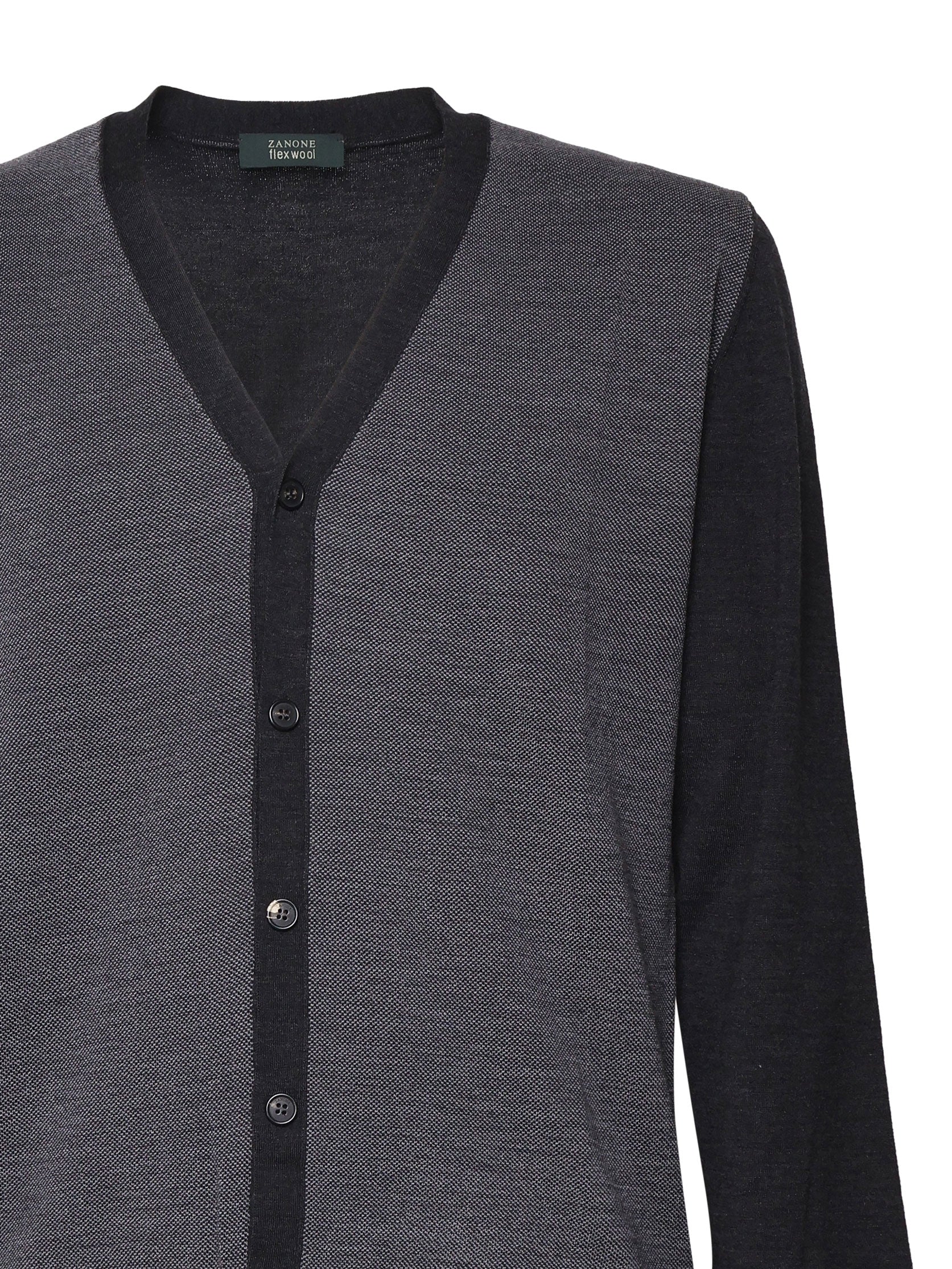 Cardigan in lana 810116 ZN225N5460 ZANONE 
