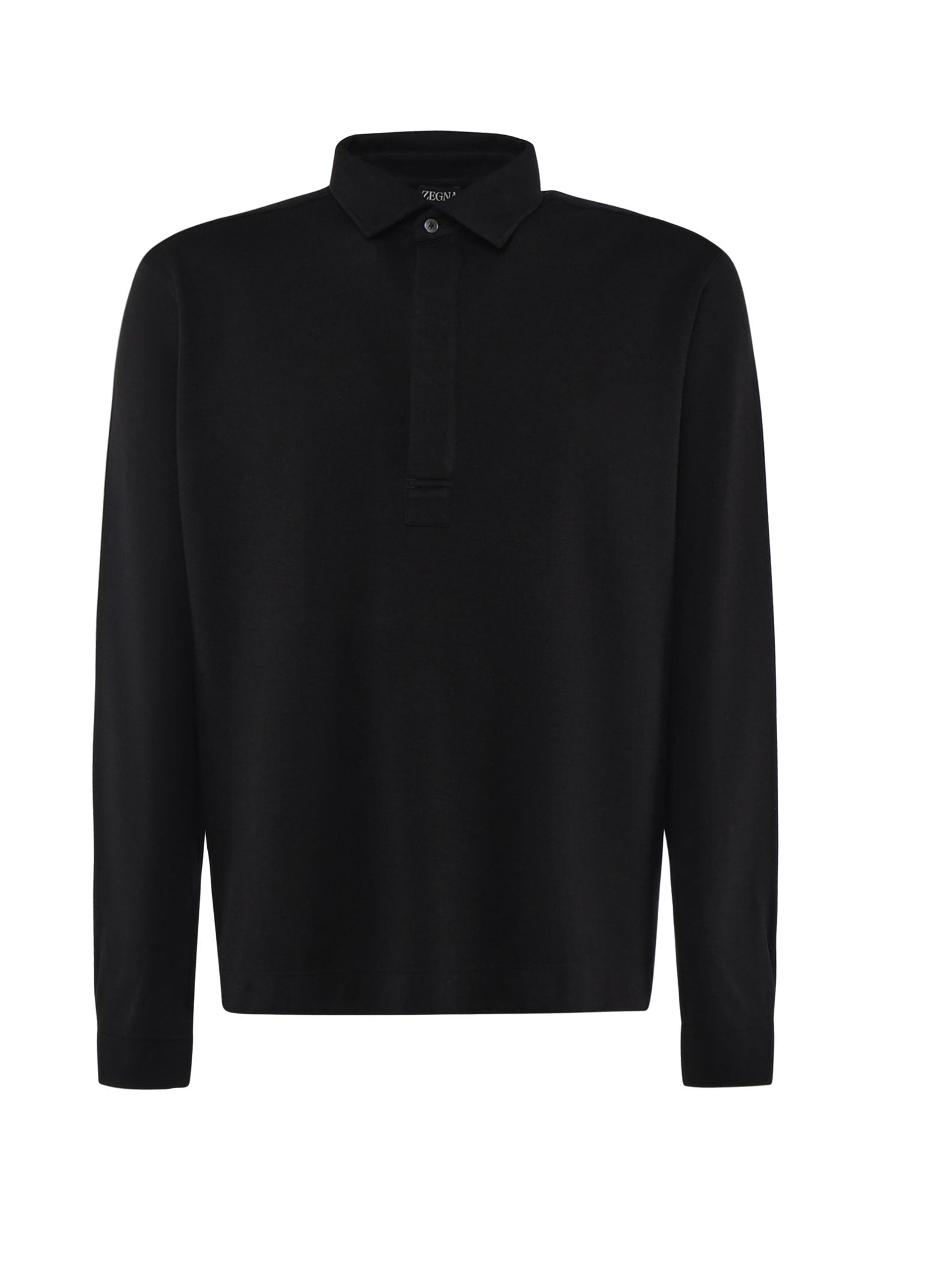 Maglia polo a maniche lunghe UE367A8 E728K09 ZEGNA 