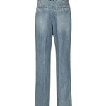 Pantaloni in denim Illustration 0305PF241 NPTNE ZIMMERMANN 