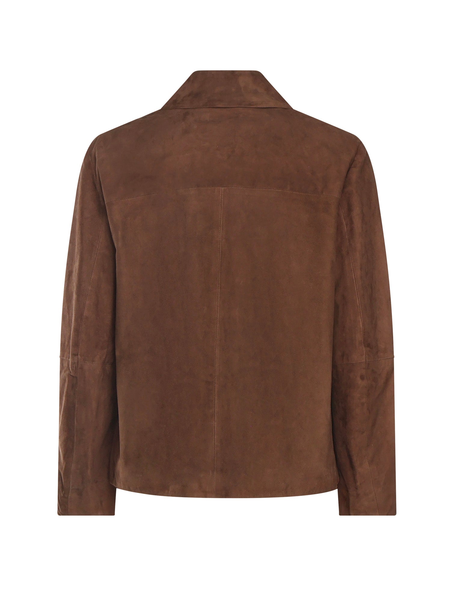 Giacca a camicia in suede 2529446021600 001 'S MAX MARA 