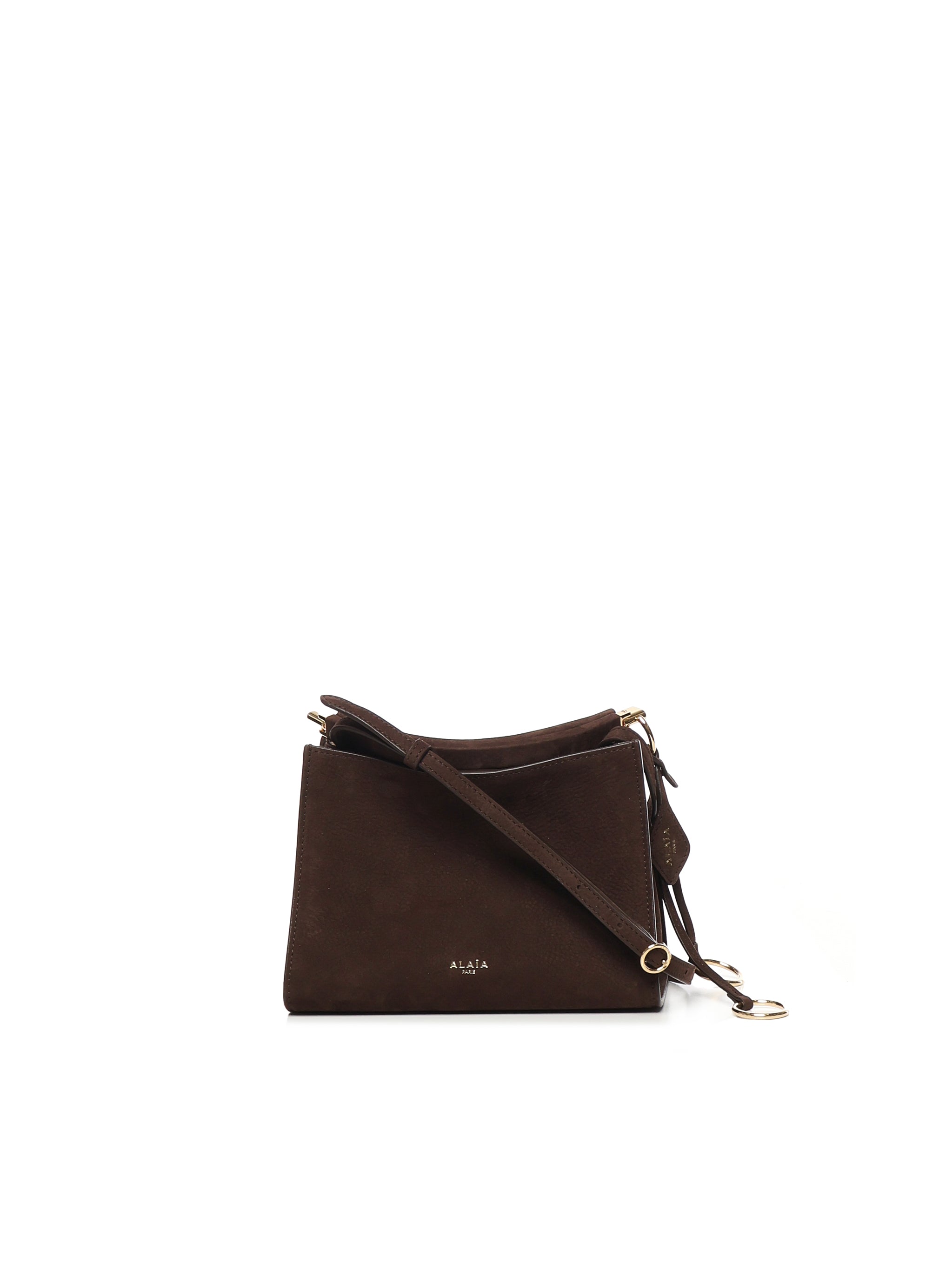 Mini bag Le Click in nabuk AA1S01420CA214 733 ALAIA 