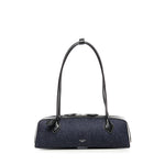 Borsa le Teckel media in denim AA1S06033CA384 516 ALAIA 