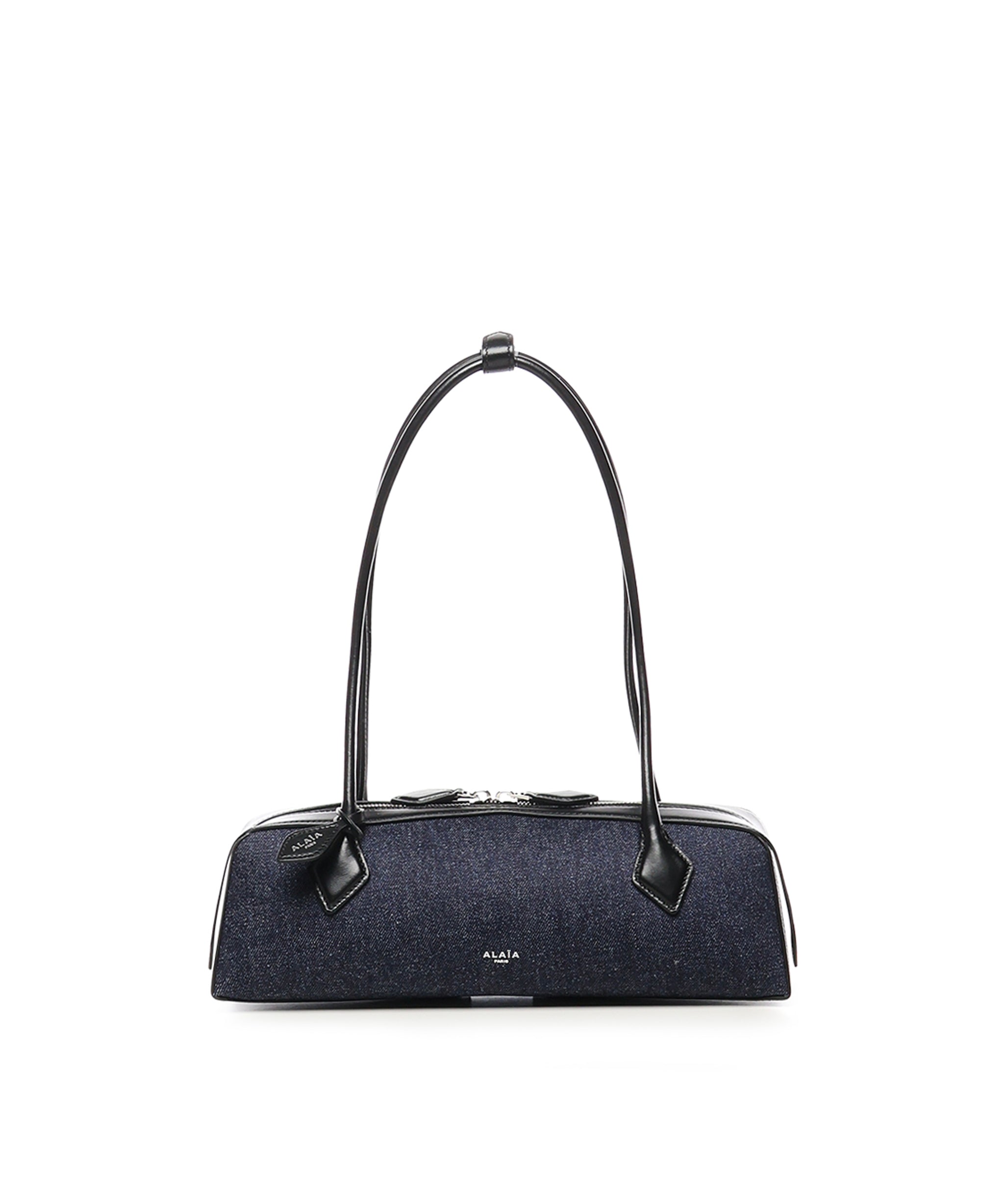 Borsa le Teckel media in denim AA1S06033CA384 516 ALAIA 