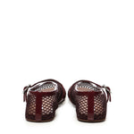 Ballerine Flat in rete<BR/> AA3A029TK007 325 ALAIA 