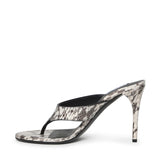 Mules infradito in elaphe AA3S133CK326 009 ALAIA 