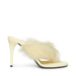 Mule infradito in pelle con shearling AA3S2005CK292 239 ALAIA 