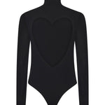 Body Heart in jersey AA9B0400J070B 995 ALAIA 