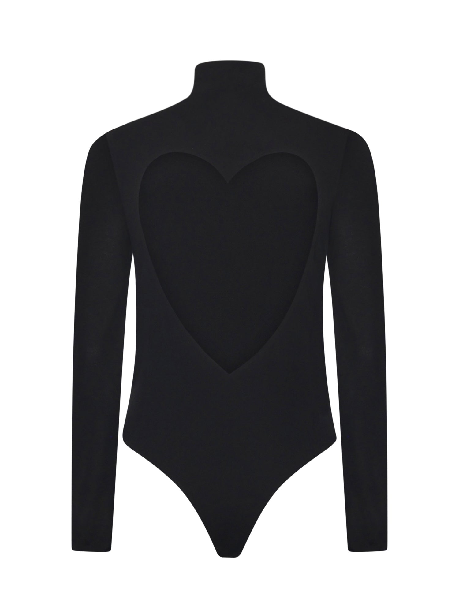 Body Heart in jersey AA9B0400J070B 995 ALAIA 