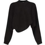 Pullover asimmetrico AA9G0043K082B 995 ALAIA 