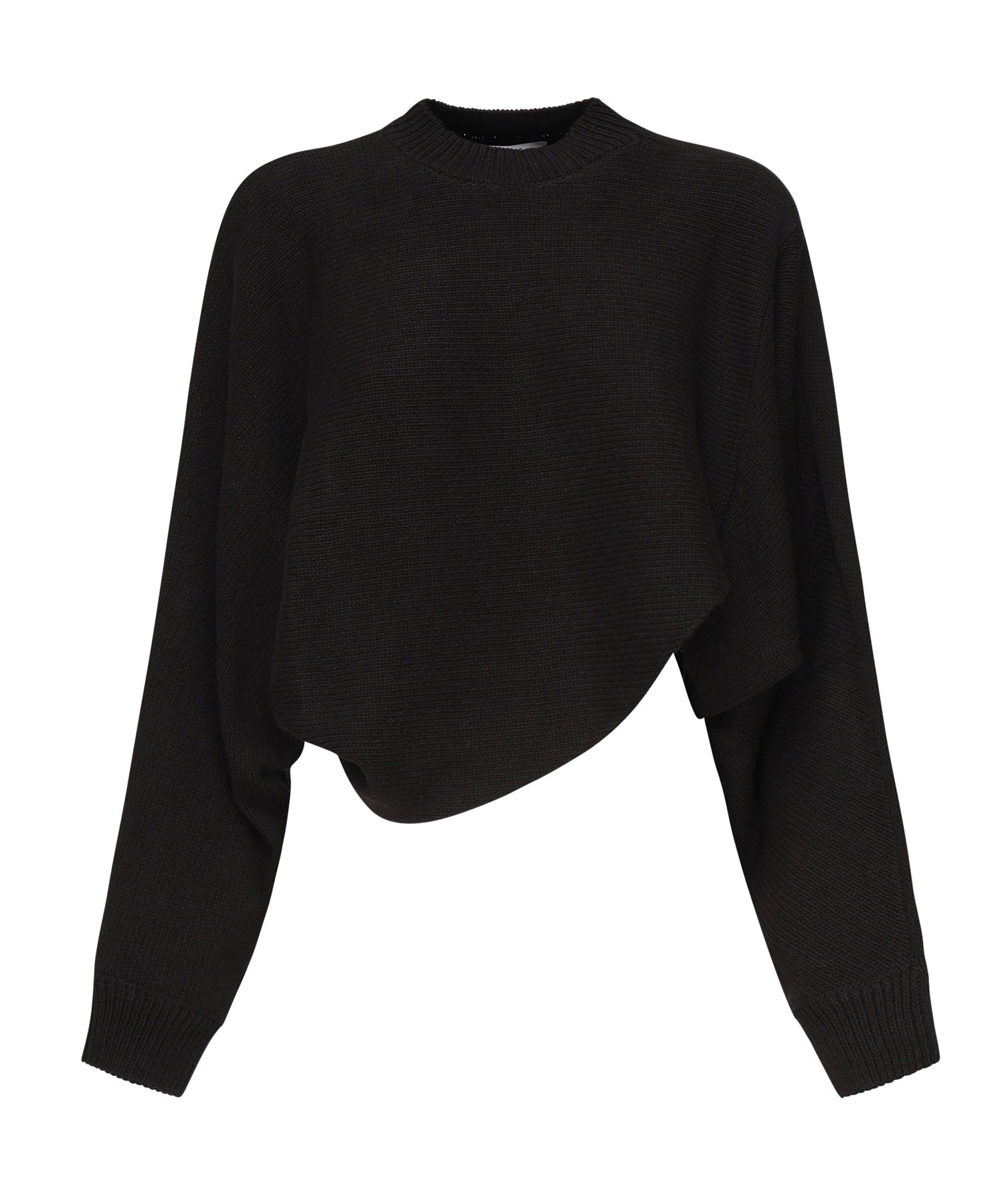 Pullover asimmetrico AA9G0043K082B 995 ALAIA 