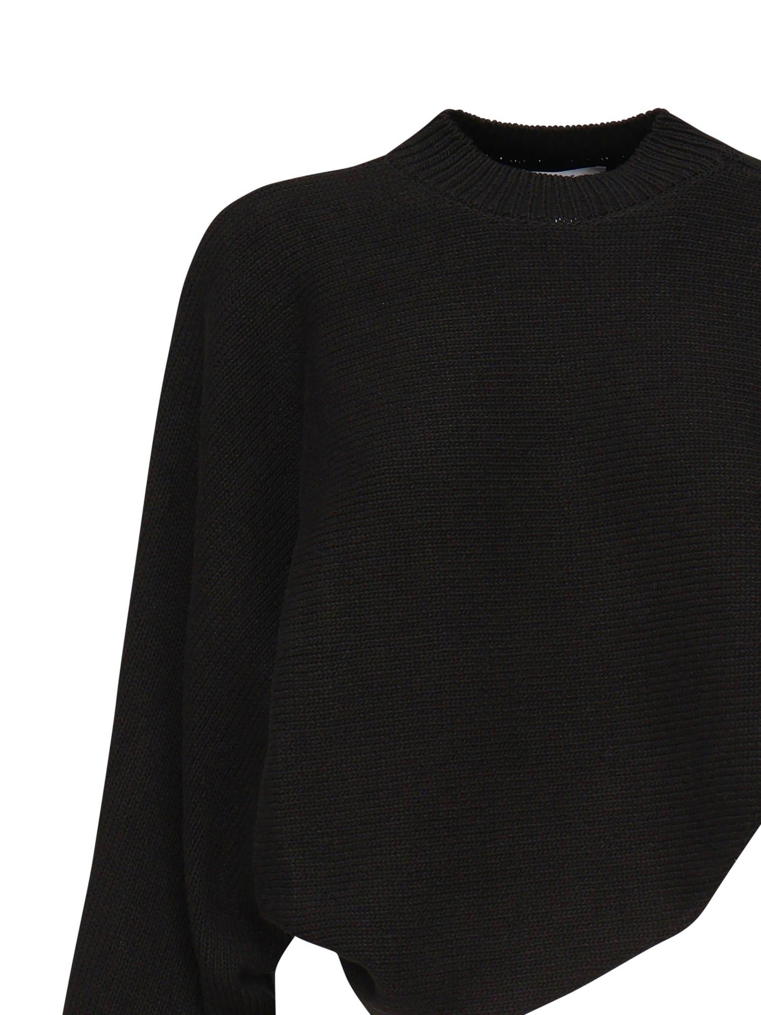 Pullover asimmetrico AA9G0043K082B 995 ALAIA 