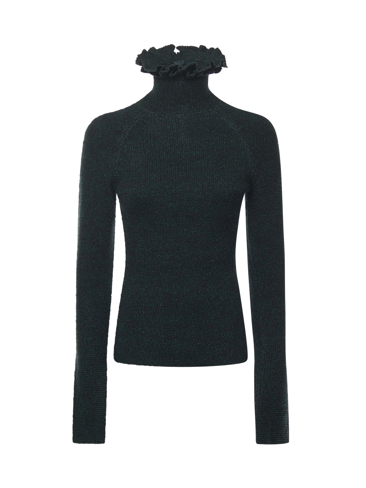 Dolcevita con volant<BR/> AA9H1310K096B 661 ALAIA 