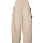 Pantaloni cargo arrotondati AA9P1203X072B 110 ALAIA 