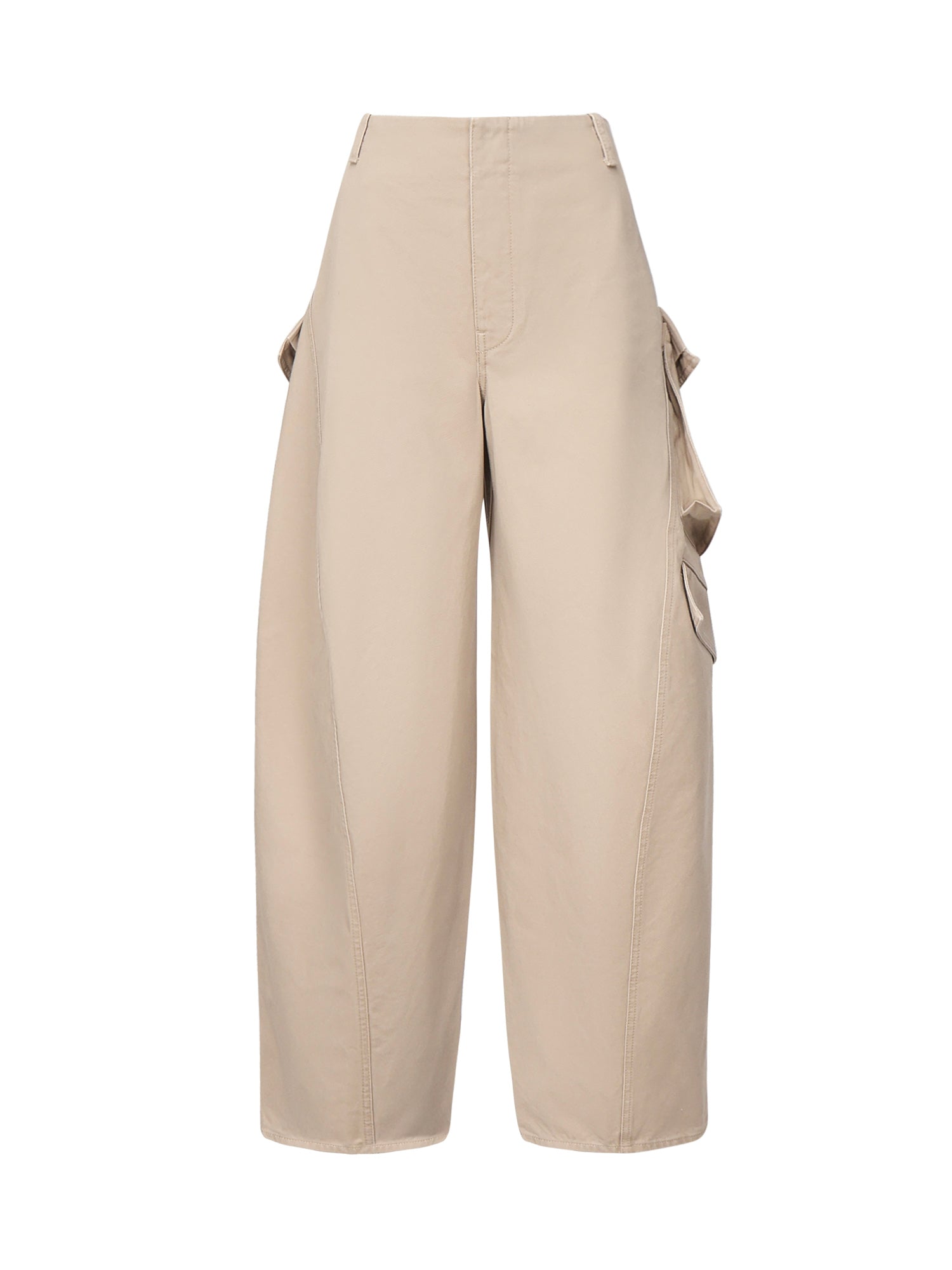 Pantaloni cargo arrotondati AA9P1203X072B 110 ALAIA 