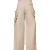 Pantaloni cargo arrotondati AA9P1203X072B 110 ALAIA 