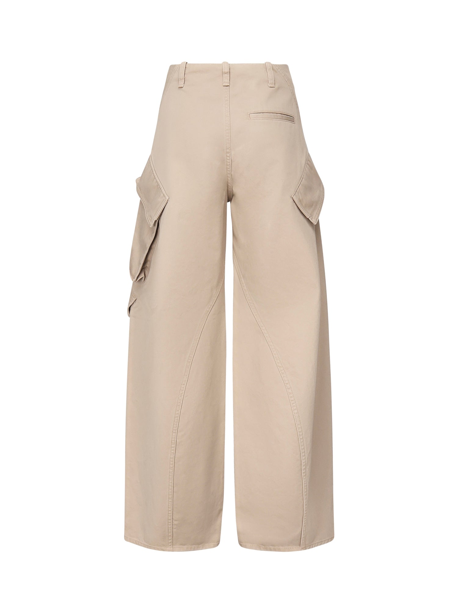 Pantaloni cargo arrotondati AA9P1203X072B 110 ALAIA 