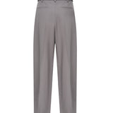 Pantaloni in gabardine di lana AA9P1210T612B 284 ALAIA 