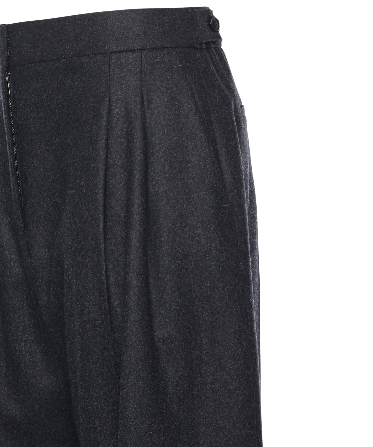 Pantaloni sartoriali in flanella di lana merino AA9P1254W011B 840 ALAIA 