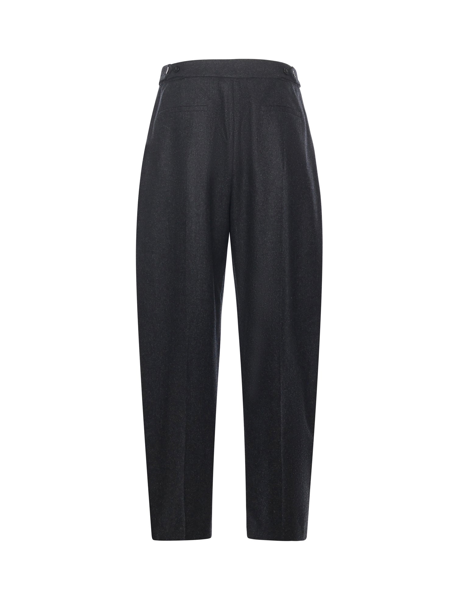 Pantaloni sartoriali in flanella di lana merino AA9P1254W011B 840 ALAIA 