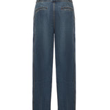 Jeans con pinces in denim AA9P1257D007B 517 ALAIA 