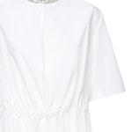 Abito t-shirt arricciato AA9R2659T611B 000 ALAIA 