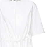 Abito t-shirt arricciato AA9R2659T611B 000 ALAIA 