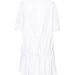 Abito t-shirt arricciato AA9R2659T611B 000 ALAIA 